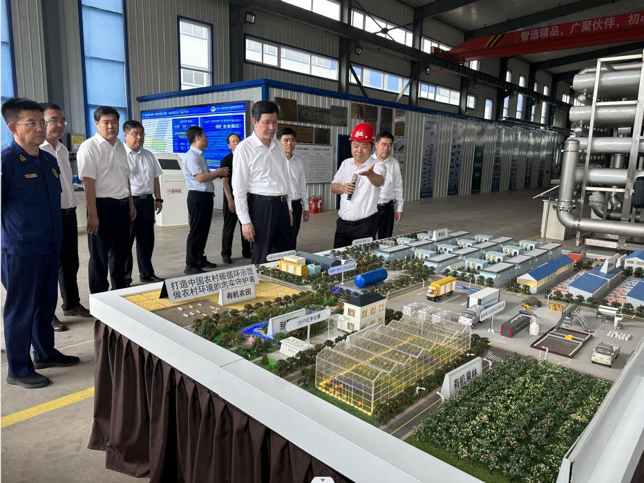 遼寧省副省長靳國衛到視察指導工作