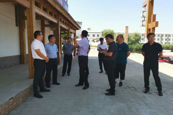 雄安領導蒞臨(lin) 我公司視察