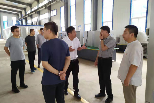 雄安領導蒞臨(lin) 我公司視察