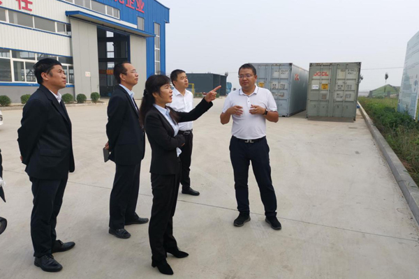 陝西航天建設集團有限公司總經理、黨(dang) 委副書(shu) 記謝明娟率隊赴遼寧一諾環保產(chan) 業(ye) 集團開展考察調研工作